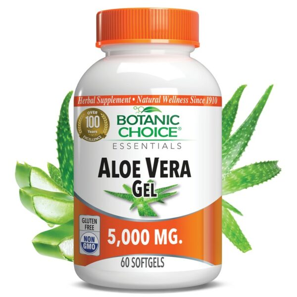 Aloe Vera Gel 5000 mg For Digestive Health