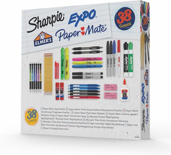 School Supplies Kit, Highlighters, Mechanical Pencils