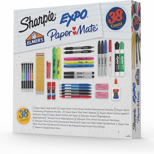 School Supplies Kit, Highlighters, Mechanical Pencils