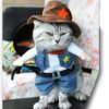 NACOCO Cowboy Dog Costume with Hat