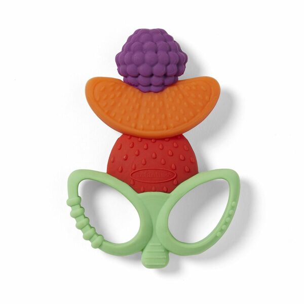  Textured Silicone Teether -Sensory Exploration