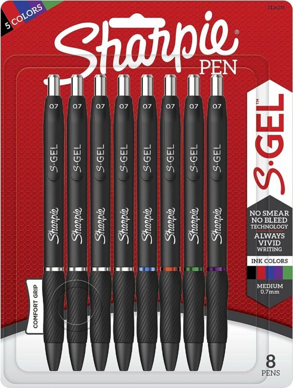 Sharpie S-Gel, Gel Pens, Medium Point (0.7mm)
