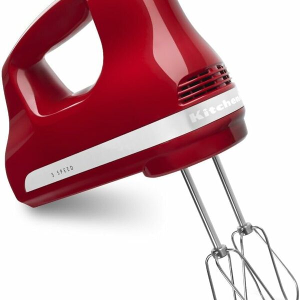 KitchenAid 5 Ultra Power Speed Hand Mixer, Empire Red