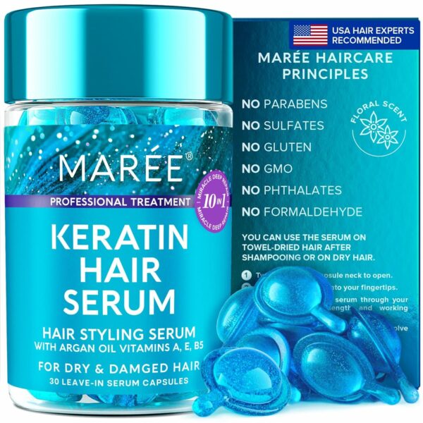  Hair Styling Serum for Frizzy & Dry Hair