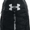 Under Armour Unisex-Adult Hustle Sport Backpack , Black (001)/Silver , One Size Fits All